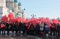 Акцию «Сердце памяти» провели сотрудники омской Госавтоинспекции  Сего
